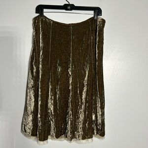 Elie Tahari Velvet Skirt